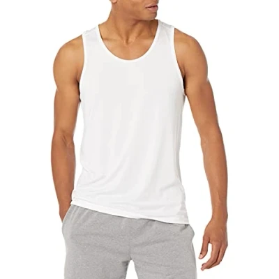 Obrázek Amazon Essentials Herren Tech Stretch Tanktop, Weiß, XS