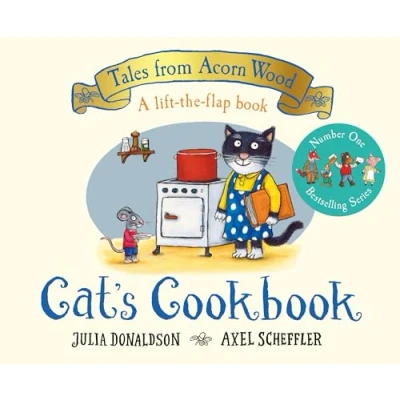 Obrázek Cat&#039;s Cookbook: A Lift the flap Story (Tales From Acorn Wood, 5)