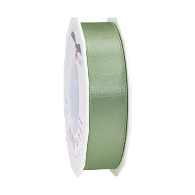 Obrázek C.E. Pattberg SATIN altgrün, 25 m Satinband zum Einpacken von Geschenken, mm Breite, Geschenkband Dekorieren &amp; Basteln, Dekoband für Präsente, zu jedem Anlass