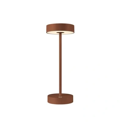 Obrázek SLV VINOLINA, stolní lampa, akumulátor, IP54, 2700/3000K, TOUCH, rezavá