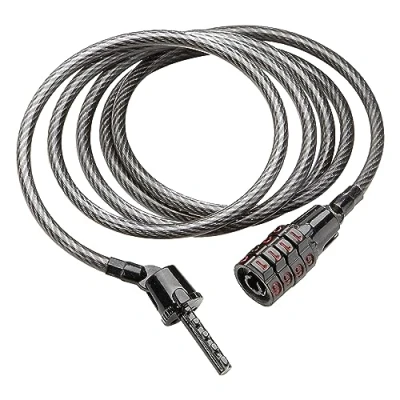 Obrázek Kryptonite Spirálový kabel Keeper 512 Combo Cable 5mm/120cm, 3500020