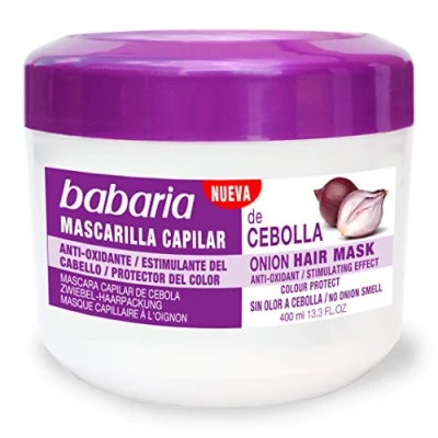 Obrázek Babaria Mascarilla Capilar De Cebolla, 400 Ml , (1Er Pack)