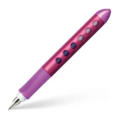 Obrázek Faber Castell 149846 školní plnicí pero Scribolino, pro praváky, hrot A, ostružina, 1 kus
