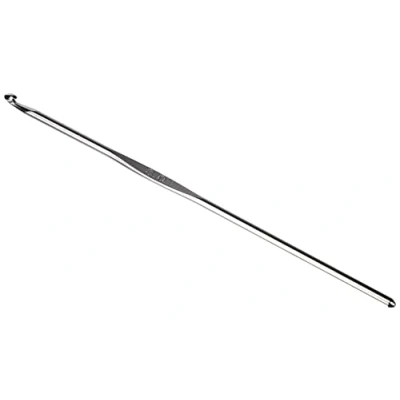 Obrázek Prym Häkelnadeln ohne Griff ALU 14 cm 3,00 mm silberfarbig Woll Häkelnadel, Aluminium, 3