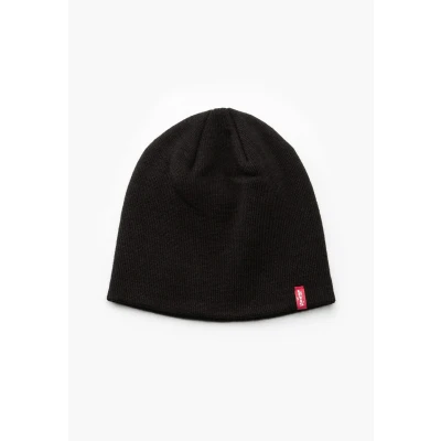 Obrázek Levi&#039;s Unisex Otis Beanie pletená čepice, černá (Black)