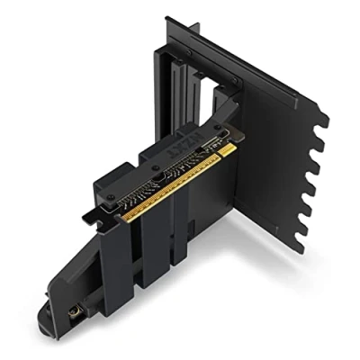 Obrázek NZXT Vertikální montážní sada GPU AB RH175 B1 175 mm PCIe 4.0x16 Riser kabel držák robustní ocelový kompatibilní pouze s kryty řady H5, H7 a H9 černá
