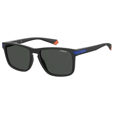 Obrázek Polaroid Unisex sluneční brýle, Matte Black Blue