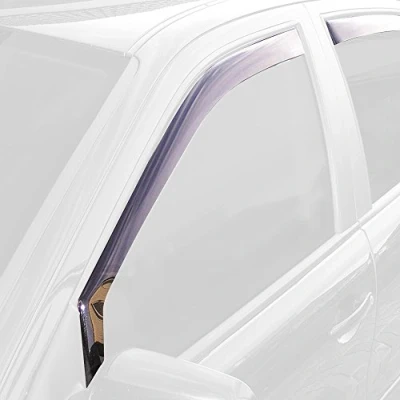 Obrázek ClimAir Car Comfort Windabweiser Schwarz kompatibel mit Audi A4 B9 Limousine/Avant 2015