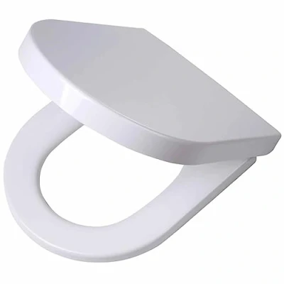 Obrázek Tiger WC sedátko Memphis v nápadném designu s automatickým sklápěním a funkcí Easy Clean, duroplast, barva: bílá