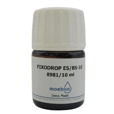 Obrázek KD89 Moebius Fixodrop ES/BS 10 8981 10ml Moderne Epiklinge für Uhrmacher und Feinmechanik, weiß