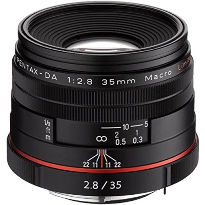 Obrázek Pentax HD DA 35 mm F2,8 Limited objektiv černý
