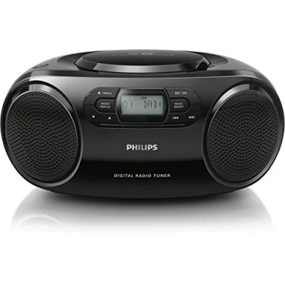 Obrázek Philips AZB500B/12 CD Soundmachine (Dynamic Bass Boost, FM tuner, audio vstup) černý