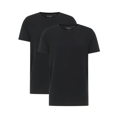 Obrázek MUSTANG Pánské tričko s krátkým rukávem, Black 4142, 3XL