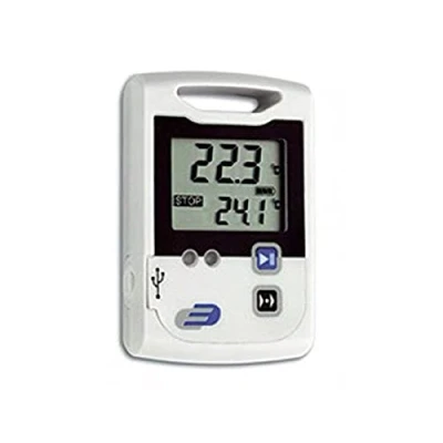 Obrázek TFA Dostmann Datenlogger für Temperatur LOG100, 31.1039, zur Temperaturüberwachung, 60.000 Datensätze speicherbar, USB Schnittstelle, weiß