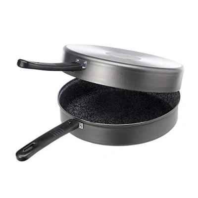 Obrázek Alluflon Tradition Italien Miniofen hoch, Aluminium, schwarz, 28 cm