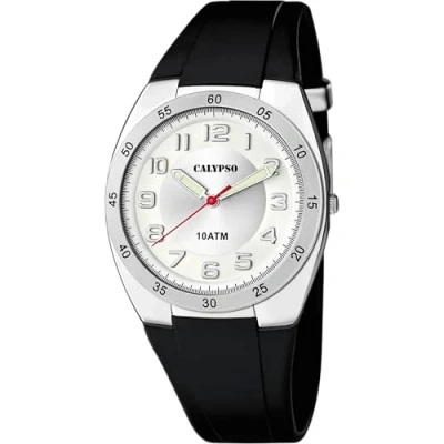 Obrázek Calypso Herren Analog Quarz Uhr mit Plastik Armband K5753/4