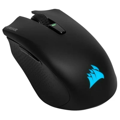 Obrázek CORSAIR HARPOON WIRELESS RGB Lightweight FPS/MOBA Gaming Mouse 10 000 DPI 6 programovatelných tlačítek Low Latency Bluetooth kompatibilní s iCUE PC, Mac, PS5, PS4, Xbox černá