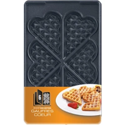 Obrázek Groupe SEB XA800612 vaflový talíř herzwaffel set für das waffeleisen snack collection