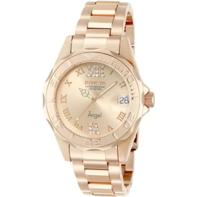 Obrázek Invicta Pro Diver Stainless Steel Women&#039;s Quartz Watch, růžová zlatá, Hodinky