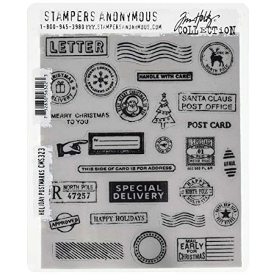 Obrázek Stampers Anonymous Tim Holtz Haftstempel, mehrfarbig, 22,86 x 17,78 0,76 cm