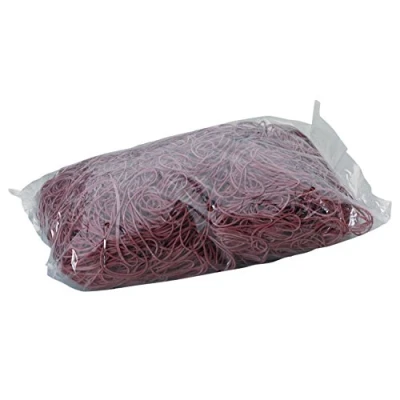 Obrázek Alco pro Albert 7441 gumové kroužky, průměr 50 mm, 1 kg, Červená