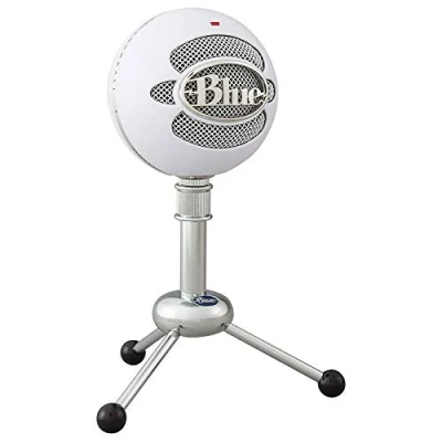Obrázek Blue Microphones Snowball iCE Plug &#039;n Play USB Mikrofon für Aufnahme, Podcasting, Broadcasting, Twitch Game Streaming, Voiceover, YouTube Videos auf PC und Mac Weiß