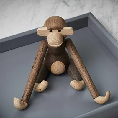Obrázek Kay Bojesen AFFE malé figurky 18,5 cm opice vánoční dekorace, dřevo