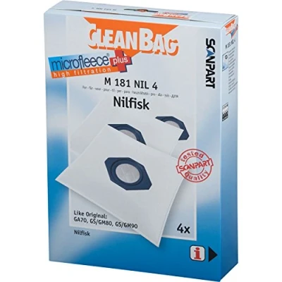 Obrázek Cleanbag M 181 Nil 4 Prachový sáček, vhodné pro GA70, GS/GM80, GS/GM90