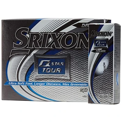 Obrázek Srixon Pánské golfové míčky SRX Ad333 Tour 3 Docena, bílé, jednotná velikost