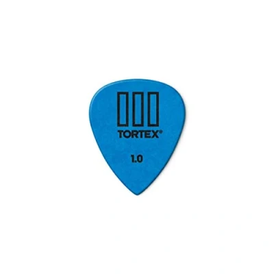 Obrázek Dunlop Tortex T3 Kytarový trsátko / Picks s ostrou špičkou 12 ks 1,0 mm