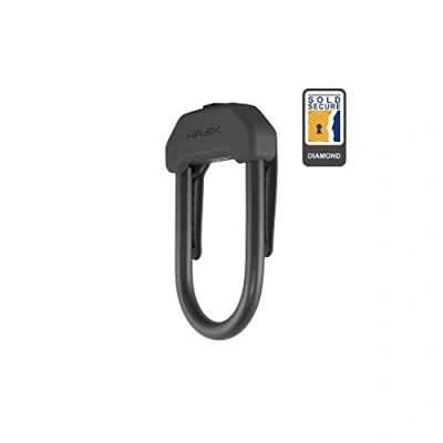 Obrázek Hiplok DX, třmenový zámek, unisex, ALL černý, oblast zavírání: 15 cm x 8. 5
