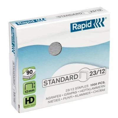 Obrázek Rapid Sponky (23/12 mm, standardní, pozinkované) 1000 kusů