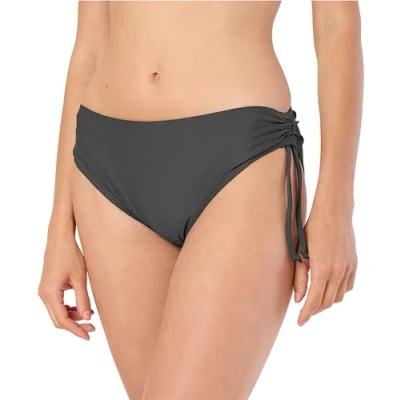 Obrázek Merry Style Dámské bikiny kalhotky na pláž a k bazénu klasická koupací móda dámy léto MSVR2, Graphite (9154)