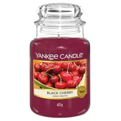 Obrázek Svíčka ve skle Yankee Candle, červená, 625g