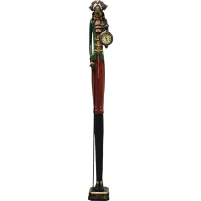 Obrázek Kare Designové hodiny Gentleman Dog 138 cm, dekorační objekt pes, (v/š/h) x 21,2 24,2 cm
