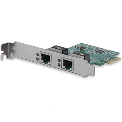 Obrázek StarTech.com PEX2Port síťová karta Ethernet Gigabit Černá