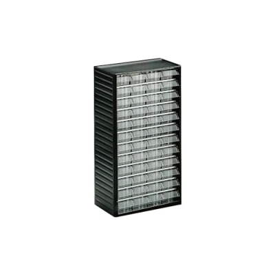 Obrázek Treston Zásobník na malé díly 551 3, Š x H V 310 180 550 mm, 48 zásuvek, šedý