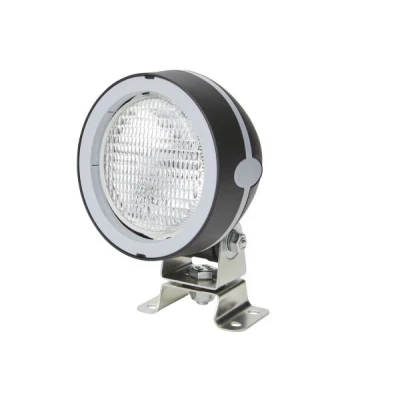 Obrázek HELLA Halogenový pracovní světlomet Mega Beam 12V / 24V nástavba/šroubovaný stojatý/otočný montážní třmen osvětlení podlahy zástrčka: AMP 1GM 996 134 321
