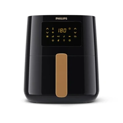 Obrázek Philips Fritéza 5000 Connected Series zdravé, univerzální vaření s technologií Rapid Air, 13 způsoby přípravy, dotyková obrazovka, objem 4,1 l, perfektní pro rodiny (HD9255/80)