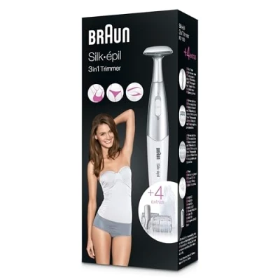 Obrázek Braun 4210201192718 Silk epil Zastřihovač bikin FG1100 se 4 doplňky, bílý