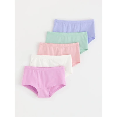 Obrázek Lindex Hipster Solids 5 PACK Kalhotky pro děti, Velikost: 110/116, Light pink
