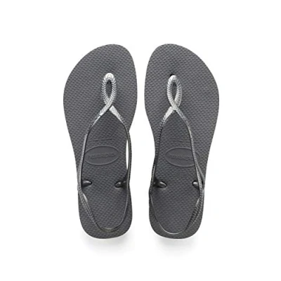 Obrázek Havaianas dámy Luna sandály, (šedá ocel), 35/36 EU, (33/34 brazilský)