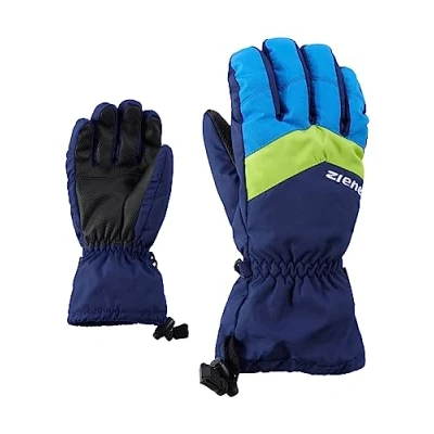 Obrázek Ziener Dětské LETT AS glove junior lyžařské rukavice / zimní sport nepromokavé prodyšné, námořnická modrá, 3
