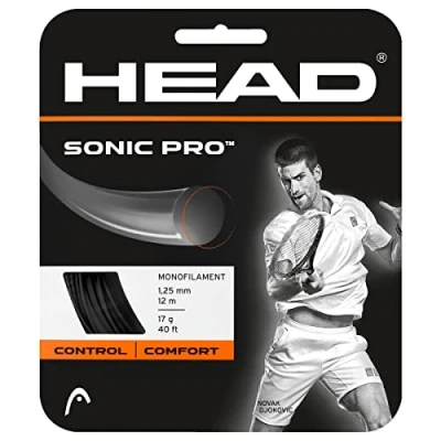 Obrázek HEAD Unisex Erwachsene Sonic Pro Set Tennis Saite, Black, 17