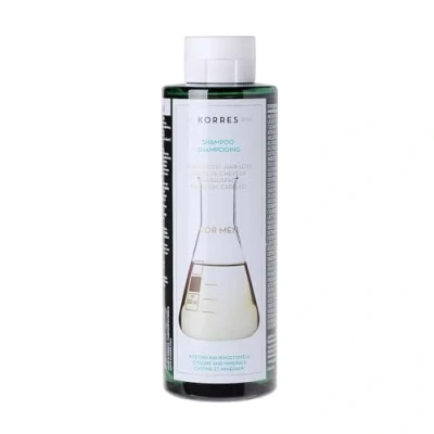 Obrázek KORRES Cystine &amp; Minerals šampon proti vypadávání vlasů pro muže, Anti Hair Loss, bez silikonu a parabenů, 250 ml