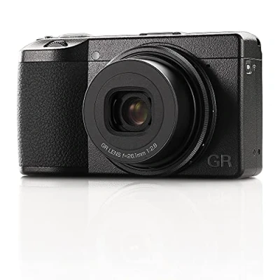 Obrázek Ricoh GR IIIx Digitalkamera [Brennweite 40 mm] [Ausgestattet mit großem CMOS Sensor im APS C Format 24,2 Mio. Pixel] [Die ultimative Schnappschusskamera]