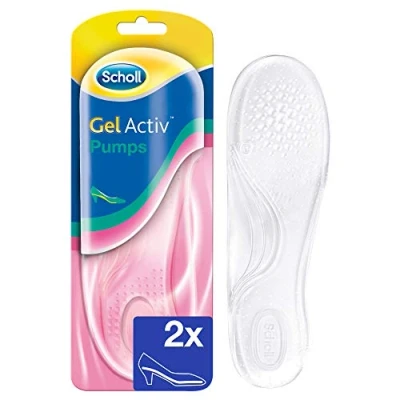 Obrázek Scholl Vložky do bot Gel Activ pro lodičky a boty s podpatky 5,5 cm, vhodné velikosti 35 40,5, 1 pár
