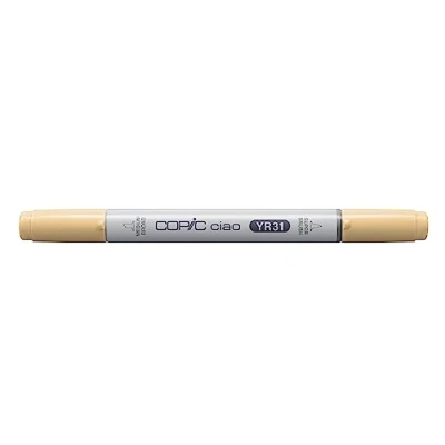 Obrázek COPIC Ciao Marker Typ YR 31, Light Reddish Yellow, univerzální popisovač rozložení, se středně širokým a jedním štětcovým hrotem