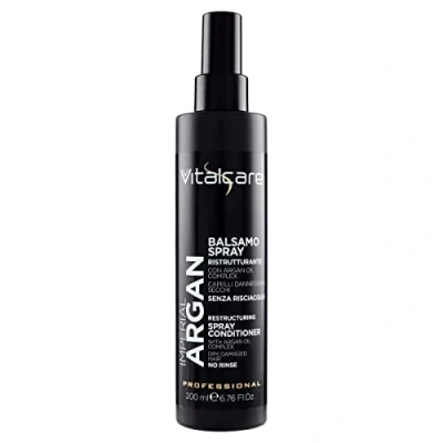 Obrázek Vitalcare Imperial Argan Haarspülung ohne Spülen, Restaurierung, für trockenes und strapaziertes Haar, mit Öl Complex, weiches, glänzendes 200 ml
