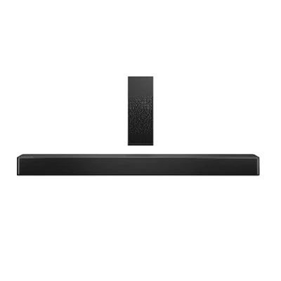 Obrázek Hisense HS2100 2.1 Soundbar Home Theater System mit kabellosem Subwoofer, 240W, Dolby Audio, Bluetooth, HDMI ARC/Optical/AUX/USB, Schwarz